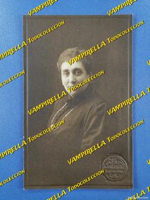 Fotografía antigua: FOTOGRAFIA MUJER DEL ILUSTRE ARTURO BOTEY I BADIA-BADALONA-circa 1900-1930 FOTOGRAFO XATART